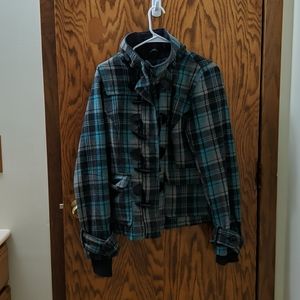 Vanity Plaid/Flannel Jacket with Pockets